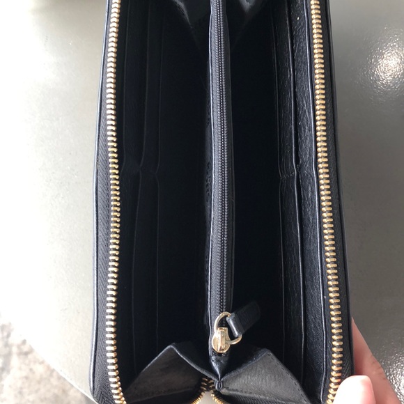Michael Kors Black Leather Wallet - Picture 5 of 7